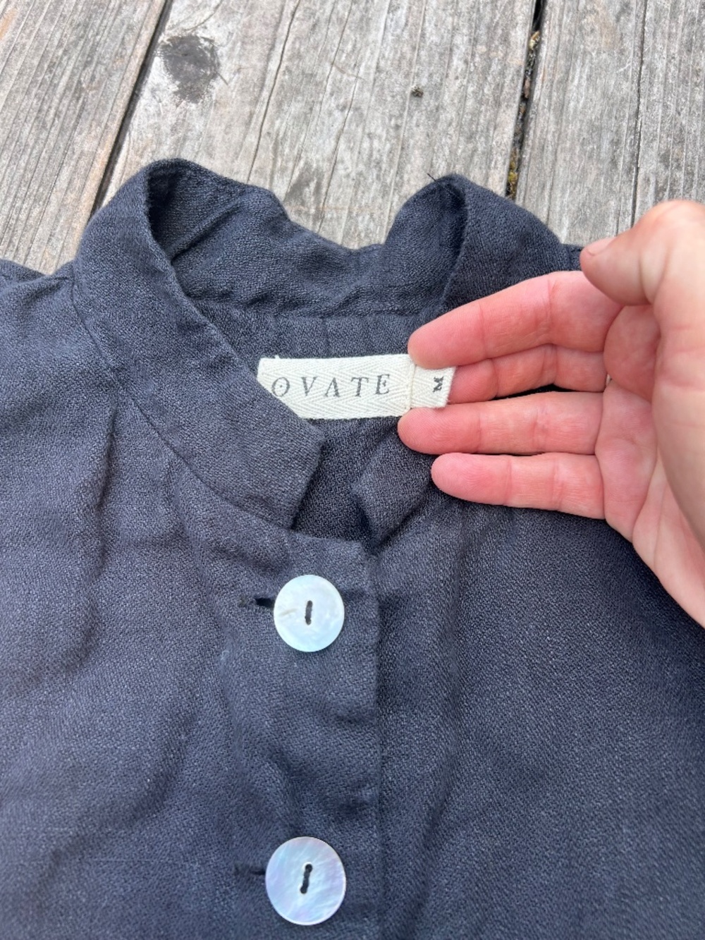 Ovate Linen Jacket - Picture 3 of 6